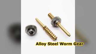 Alloy Steel Worm Gear Low Maintenance Power Transmission